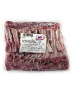 Frozen NZ Mutton Fr. Rack 8Rib 75mm 1kg | 新西兰 羊排 1kg