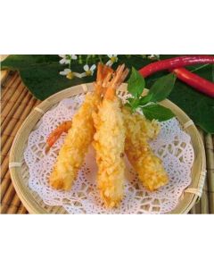 GC Brand Crispy Shrimps Torpedo 21/25 for Maki-Sushi NET 1kg | GC Brand 21/25 香脆面包糠炸虾 净重 1kg