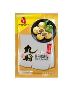 WJ Fish Tofu Bun - Mushroom 200g | 丸将 蘑菇珍珠包 200g