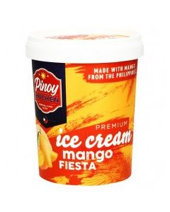 PINOY KITCHEN Ice Cream Mango Fiesta 500ml | PINOY KITCHEN 冰淇淋 芒果味 500ml